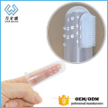 soft baby silicone rubber toothbrush